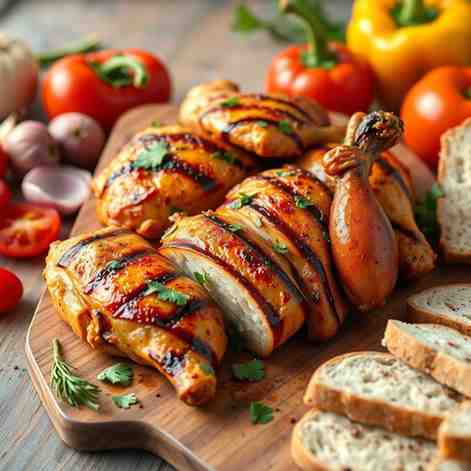 Ivorian Poulet Braisé - BBQ Grilled Chicken Recipe